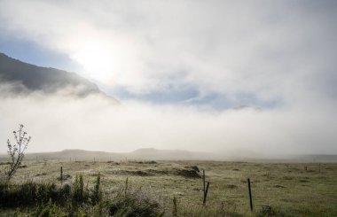 Hofn yakınlarındaki İzlanda 'nın hava görüntüsü