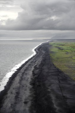 Vik, Güney İzlanda yakınlarındaki güzel doğa işaretleri