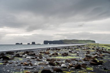 Vik, Güney İzlanda yakınlarındaki güzel doğa işaretleri
