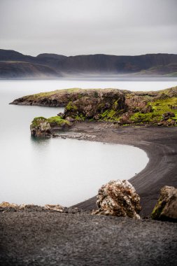 Reykjanes Yarımadası Peyzaj, İzlanda, HDR Görüntü