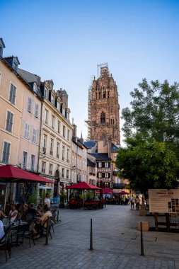 Rodez, Fransa - 2 Ağustos 2024: Yazın Tarihi Merkez