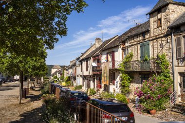 Najac, Picturesque village in Aveyron, France clipart