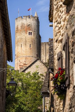 Najac, Picturesque village in Aveyron, France clipart