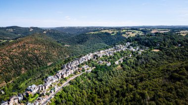 Najac, Picturesque village in Aveyron, France clipart