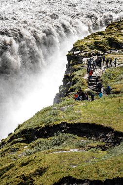 Dettifoss Şelalesi, Kuzey İzlanda, HDR Görüntü