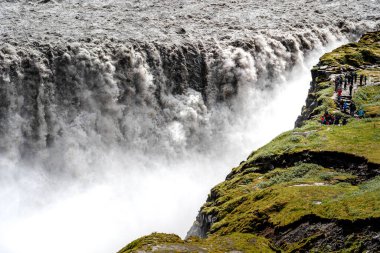 Dettifoss Şelalesi, Kuzey İzlanda, HDR Görüntü