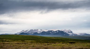 Godafoss Şelalesi, Orta İzlanda, HDR Görüntü