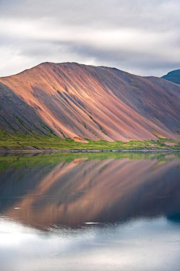 Grundarfjordur 'un yukarıdan görünüşü, Snaefellsnes Yarımadası, İzlanda