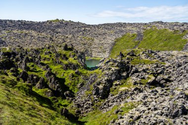 Grundarfjordur manzarası, Snaefellsnes Yarımadası, İzlanda