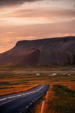Grundarfjordur, İzlanda, HDR Görüntü
