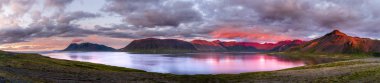 Grundarfjordur, İzlanda, HDR Görüntü