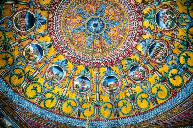 Tetovo, Makedonya - 23 Ekim 2024: Tarihi Osmanlı Simgeleri