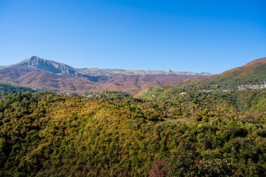 St John Bigorski Manastırı, Makedonya - 23 Ekim 2024: Sonbaharda dini eser