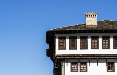 St John Bigorski Manastırı, Makedonya - 23 Ekim 2024: Sonbaharda dini eser