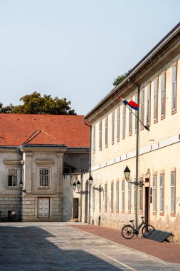 Osijek, Croatia - September 2 2024 : Historical center in sunny weather clipart