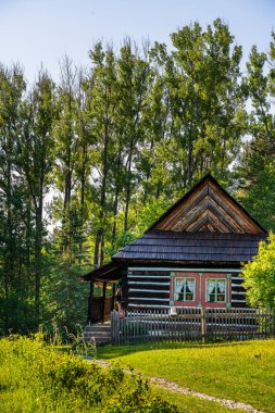 Stara Lubovna, Slovakia - June 27, 2024 : Picturesque town in sunny weather, HDR Image clipart