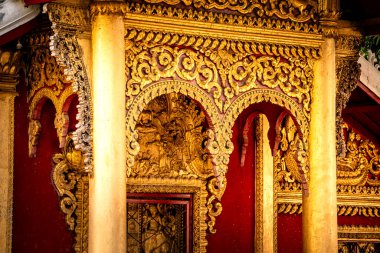 Luang Prabang 'daki Vat Souvannakhiri tapınağı, Laos