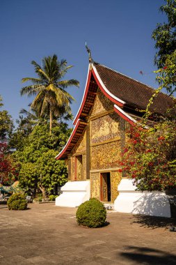 Wat Xieng Tangası, (Altın Şehir Tapınağı), Luang Prabang yarımadasının kuzey ucunda bir Budist tapınağı, Laos