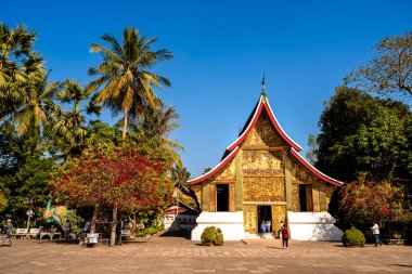 Wat Xieng Tangası, (Altın Şehir Tapınağı), Luang Prabang yarımadasının kuzey ucunda bir Budist tapınağı, Laos