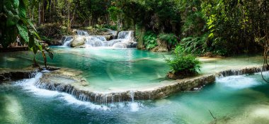 Kuang Si Şelalesi, Luang Prabang Bölgesi, Laos