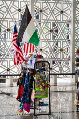 Kuala Lumpur, Malezya 'daki Ulusal Cami' nin İçi