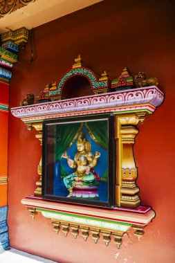 Sri Mahamariamman Tapınağı, Kuala Lumpur, Malezya 'daki en eski Hindu tapınağı.