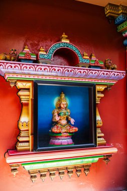 Sri Mahamariamman Tapınağı, Kuala Lumpur, Malezya 'daki en eski Hindu tapınağı.