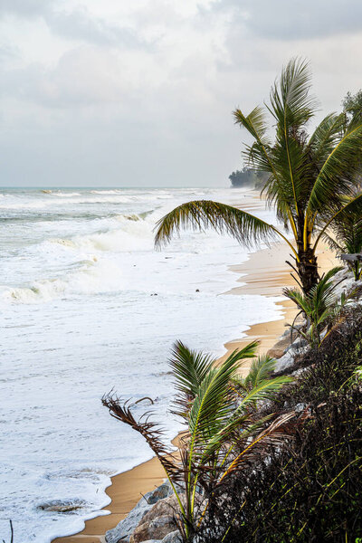 View of Terengganu Coastline, Malaysia, HDR Image