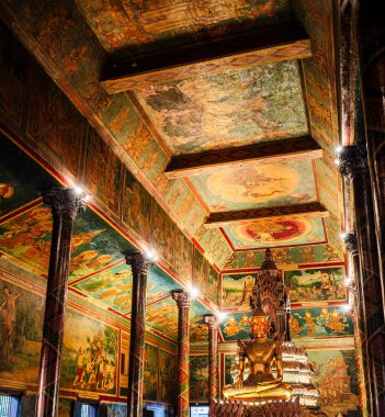 Wat Phnom Daun Penh, Budist tapınağı Phnom Penh, Kamboçya