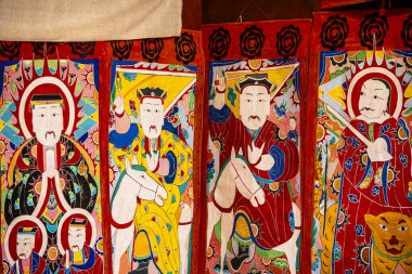 Hanoi, Vietnam - 23 Ocak 2025: Vietnam El Sanatları