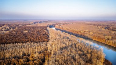 Macaristan 'da Maros veya Mures Nehri