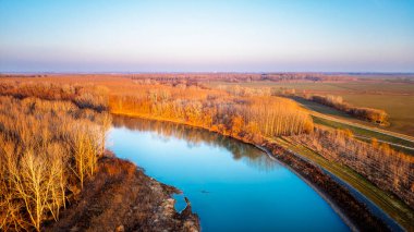 Macaristan 'da Maros veya Mures Nehri