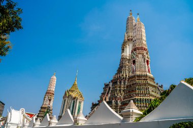Bangkok, Tayland - 5 Şubat 2025 Wat Arun Tapınağı, HDR Görüntü