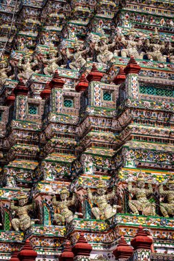 Bangkok, Tayland - 5 Şubat 2025 Wat Arun Tapınağı, HDR Görüntü