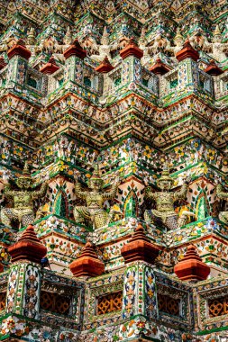 Bangkok, Tayland - 5 Şubat 2025 Wat Arun Tapınağı, HDR Görüntü