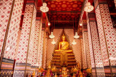 Bangkok, Tayland - 5 Şubat 2025 Wat Arun Tapınağı, HDR Görüntü