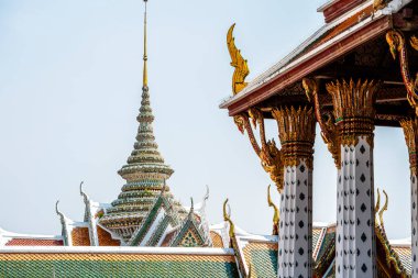 Bangkok, Tayland - 5 Şubat 2025 Wat Arun Tapınağı, HDR Görüntü