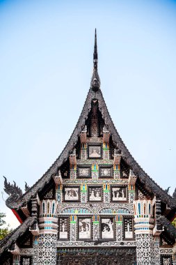 Chiang Mai, Tayland - 4 Şubat 2025 Wat Lok Moli, Dusk