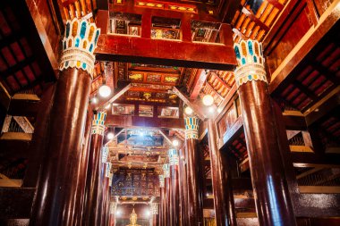 Chiang Mai, Tayland - 4 Şubat 2025 Wat Lok Moli, Dusk