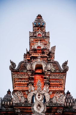 Chiang Mai, Tayland - 4 Şubat 2025 Wat Lok Moli, Dusk