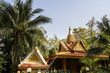 Siem Reap, Kamboçya - 30 Ocak 2025: Tarihi Şehir Merkezi Manzarası 