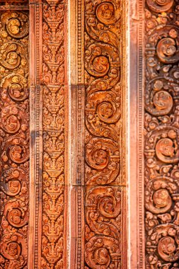 Banteay Srei Tapınağının antik kalıntıları, Angkor, Kamboçya