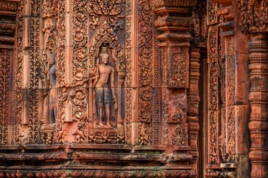 Banteay Srei Tapınağının antik kalıntıları, Angkor, Kamboçya