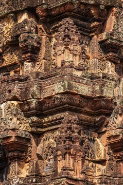 Banteay Srei Tapınağının antik kalıntıları, Angkor, Kamboçya