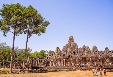 Siem Reap, Kamboçya 'daki Angkor Wat Tapınağı