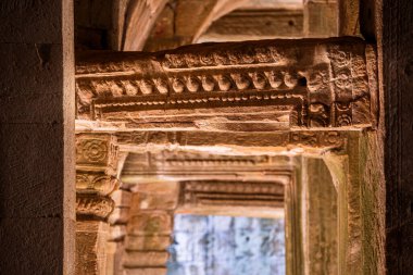 Angkor, Kamboçya 'daki Antik Ta Phrom Tapınağı