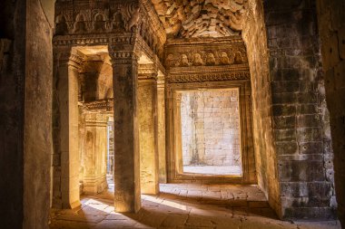 Angkor, Kamboçya 'daki Antik Ta Phrom Tapınağı