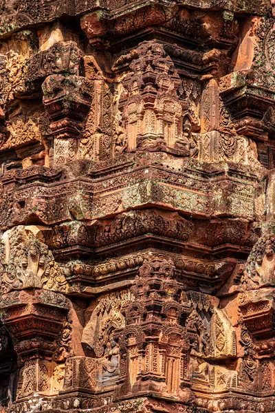 Banteay Srei Tapınağının antik kalıntıları, Angkor, Kamboçya