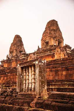 Angkor, Kamboçya 'da Sunset' teki Pre Rup Tapınağı