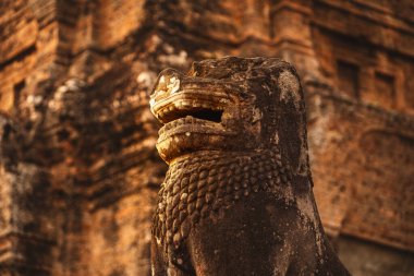 Angkor, Kamboçya 'daki Antik Doğu Mebon Tapınağı